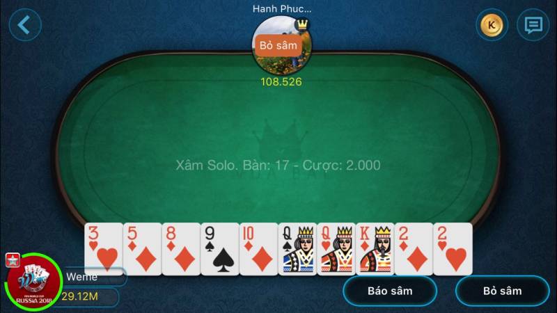 Mẹo Chơi Sâm Lốc Luôn Thắng Nhà Cái Bao Đỉnh 4 Đánh sâm đúng lúc, tránh “báo sâm ẩu”